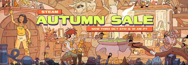 Steam memulai Autumn Sale dengan diskon besar