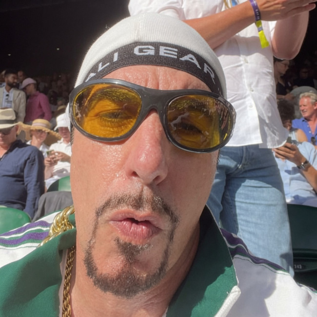 Ali G mengunjungi final Wimbledon akhir pekan ini