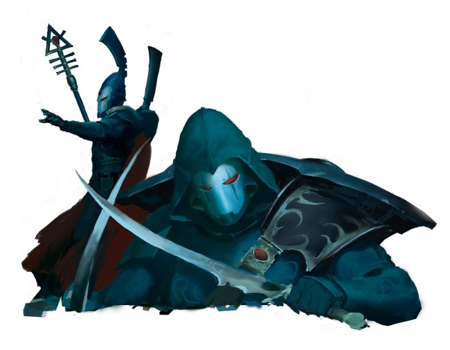 Warhammer tampaknya menggoda beberapa model Aeldari Corsair baru