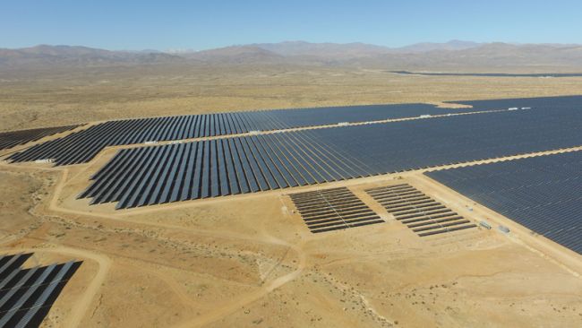 Tenaga surya kini mendominasi campuran energi California
