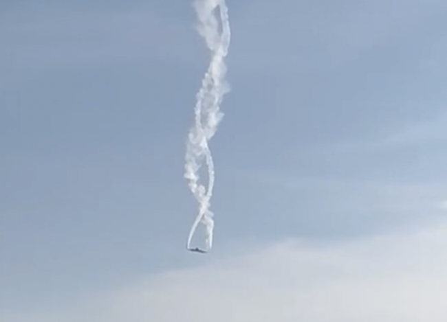 Pesawat militer Turki pecah di udara di atas Georgia