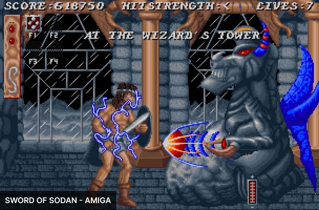 Sejarah singkat Sword of Sodan - rilis game Denmark pertama yang benar-benar besar
