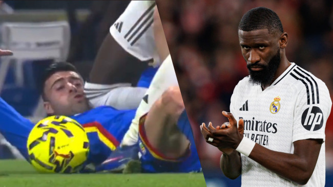 Bek Real Madrid Antonio Rüdiger dituduh berlutut dengan sengaja melawan rival