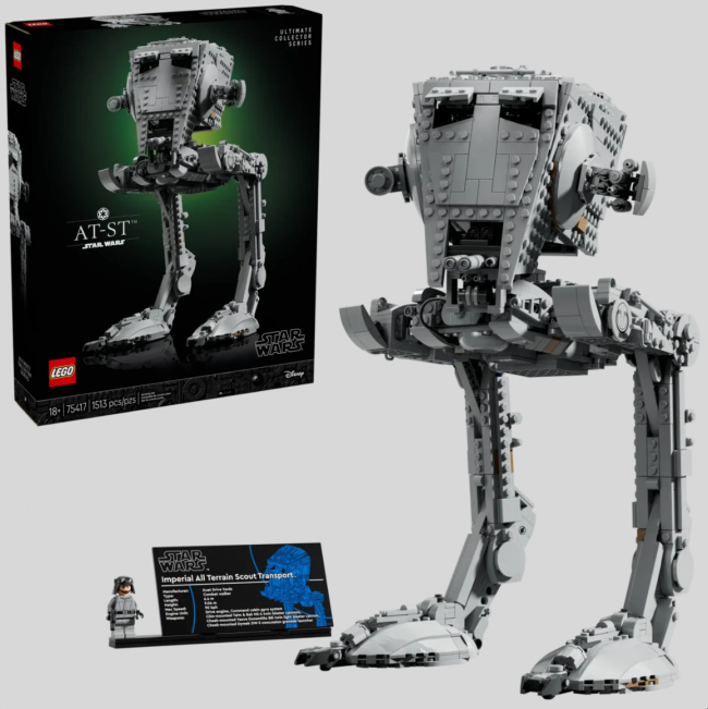 AT-ST menjadi sorotan di Lego Star Wars UCS Set terbaru