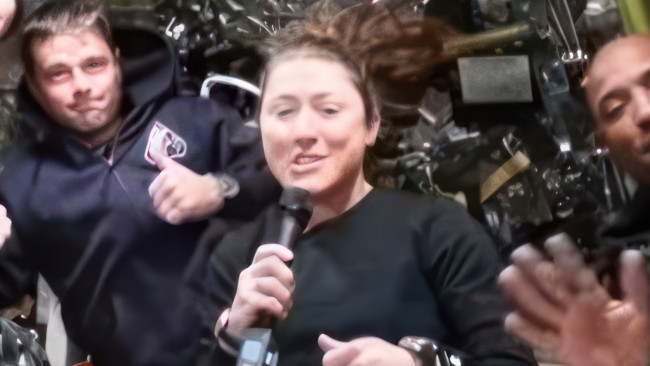 Astronot NASA Christina Koch dianugerahi Penghargaan Putri Asturias untuk Concord