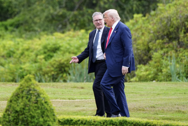 Trump mengatakan "menyedihkan melihat" hubungan AS-Inggris bergolak atas serangan Iran