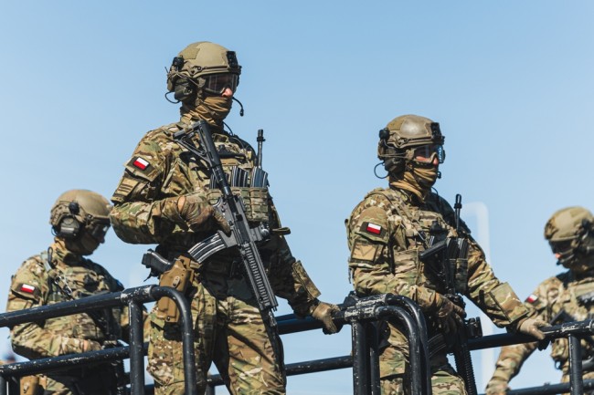 Tentara Polandia turun tangan untuk membantu melindungi situs jaringan listrik utama dari "terorisme negara" Rusia