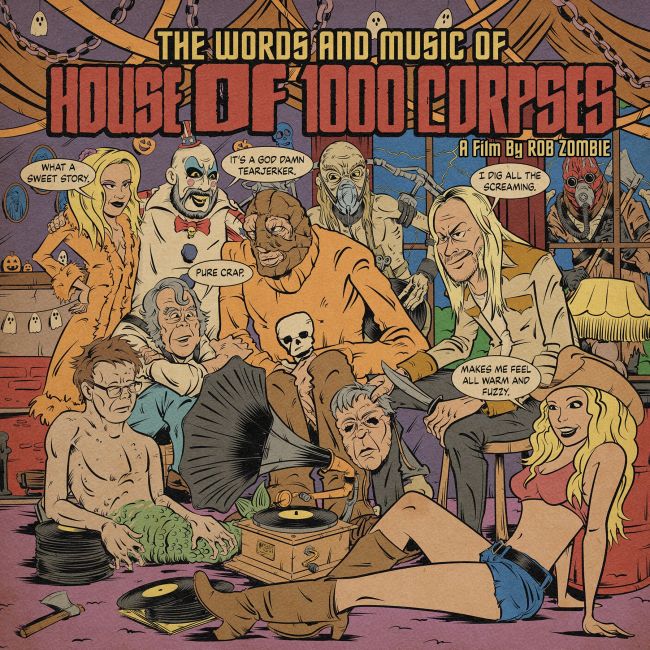 Audio dari Rob Zombie's House of 1000 Corpses sedang dirilis dalam bentuk vinyl
