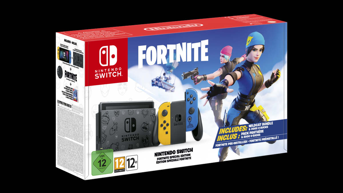 nintendo switch fortnite edition