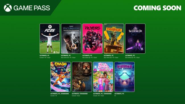 Crash Bandicoot, FC 25, Warhammer 40.000, dan judul terbaru Remedy akan ditambahkan dengan Game Pass