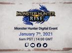 Monster Hunter Rise: Capcom akan ungkap "Berita Besar" Kamis ini