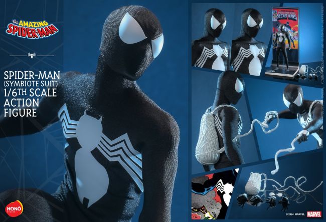 Hot Toys memperkenalkan sosok Spider-Man baru dengan symbiote