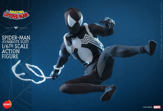 Hot Toys memperkenalkan sosok Spider-Man baru dengan symbiote