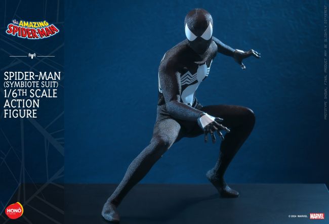 Hot Toys memperkenalkan sosok Spider-Man baru dengan symbiote