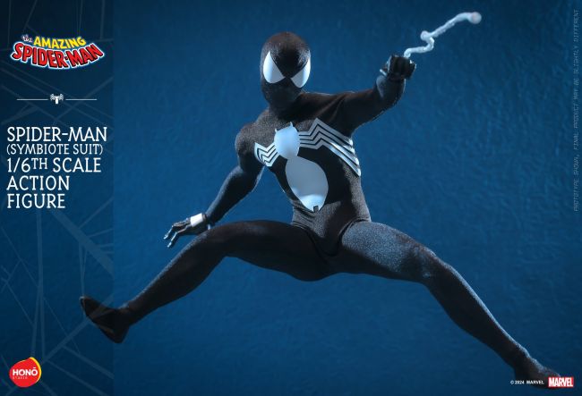 Hot Toys memperkenalkan sosok Spider-Man baru dengan symbiote