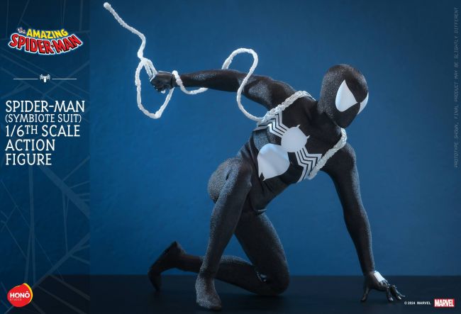 Hot Toys memperkenalkan sosok Spider-Man baru dengan symbiote