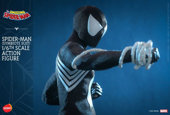 Hot Toys memperkenalkan sosok Spider-Man baru dengan symbiote