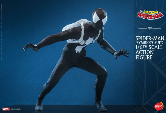 Hot Toys memperkenalkan sosok Spider-Man baru dengan symbiote