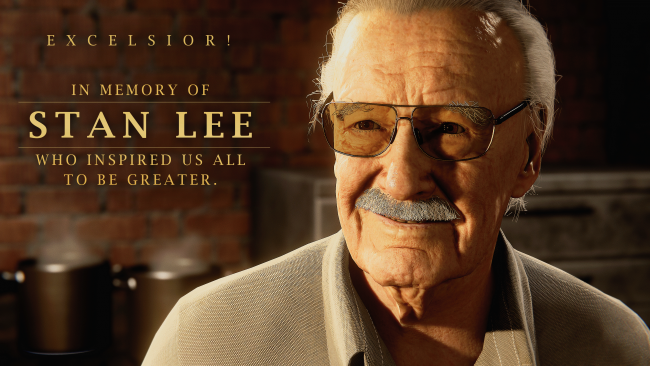 Suara dan kemiripan legenda Marvel Stan Lee akan digunakan untuk rekreasi AI