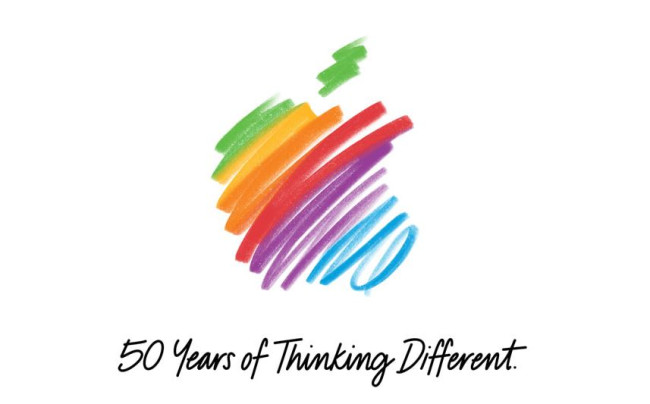 Apple merayakan 50 tahun "berpikir berbeda"