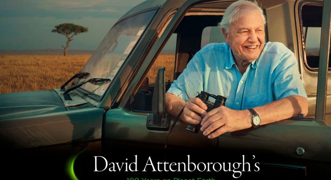 Sir David Attenborough menerima pesan ulang tahun yang 