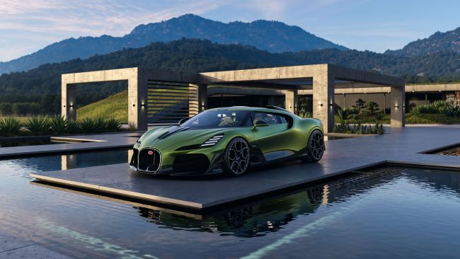 Bugatti meluncurkan Coupe edisi khusus yang ditata setelah kuda kesayangan pendiri perusahaan