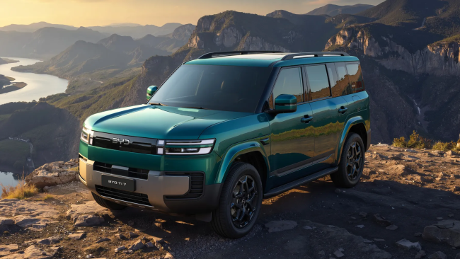 Pesawat tujuh tempat duduk BYD kotak baru mengambil inspirasi yang jelas dari Land Rover Defender