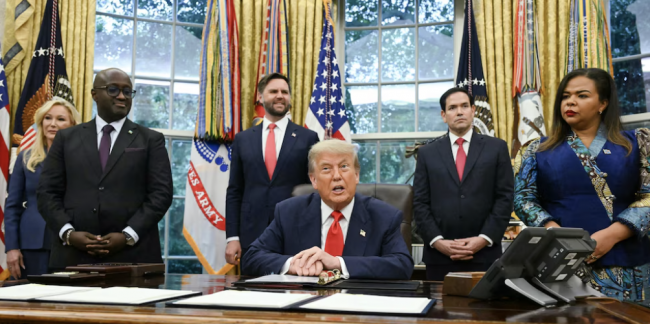 Trump menjamu para pemimpin Kongo dan Rwanda