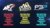 Persona Series - Umumkan Trailer untuk Xbox Game Pass, Xbox Series X|S, PS4, PS5, PC dan Nintendo Switch
