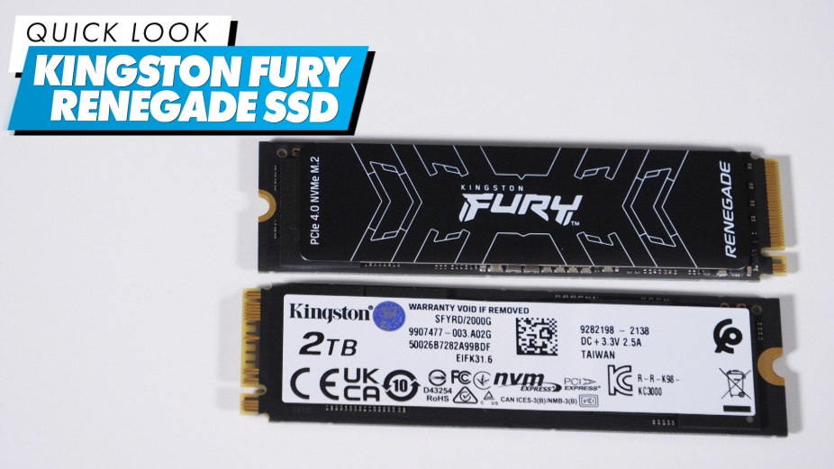 Kingston Fury Renegade SSD - Quick Look