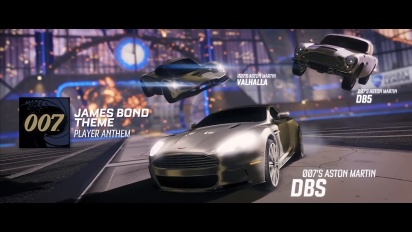 Rocket League - Trailer James Bond Aston Martin DBS