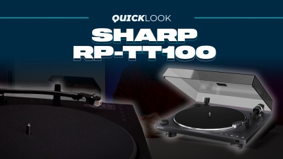 Sharp Automatic Turntable RPTT100 (Tampilan Cepat) - Gaya Klasik dengan Kenyamanan Modern