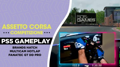 Assetto Corsa Competizione - Merek Hatch Fanatec GT DD Pro PS5 Gameplay (HD)