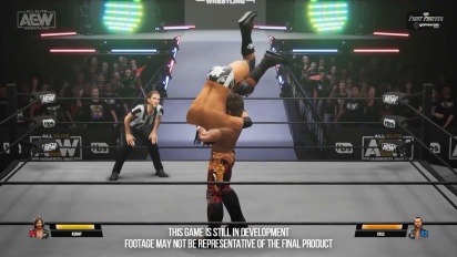Kenny Omega vs Adam Cole - Pengungkapan Gameplay Pertandingan Penuh - AEW: Fight Forever (Gamescom 2022)