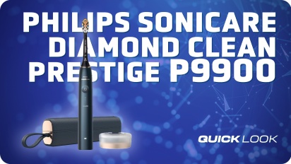 Philips Sonicare DiamondClean P9900 Prestige (Quick Look) - Bersih Squeaky
