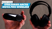 SteelSeries Arctis Nova Pro Wireless - Tampilan Cepat