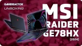 MSI Raider GE78 HX (2024) - Membuka Kotak