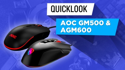 AOC GM500 & AGM600 (Quick Look) - Untuk Pemain FPS