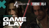 Resident Evil 4 Perbandingan Gameplay Remake vs Asli - Leon & Luis Sera mempertahankan kabin